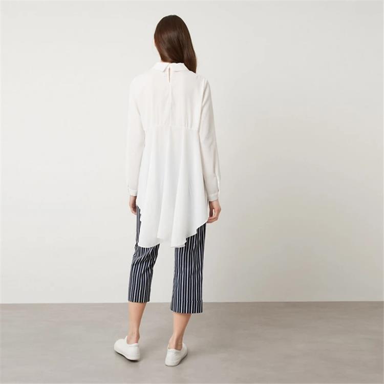 White Long Sleeves Blouse For Women (3)